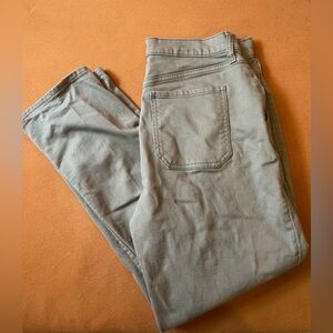 Old Navy, Sky High Straight Green Pants, size 12